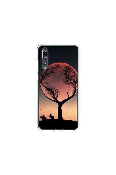 Atlas Husa personalizata tip carcasa Huawei P20, Moon Tree, , S1D1M0068