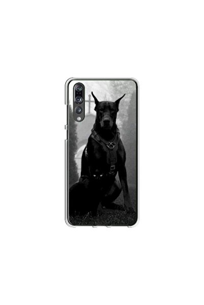 Atlas Husa personalizata tip carcasa Huawei P20 Lite, Doberman, , S1D1M0018