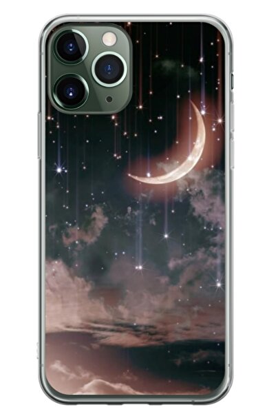 Atlas Husa personalizata tip carcasa Apple iPhone 11 Pro, Falling Stars, , S1...