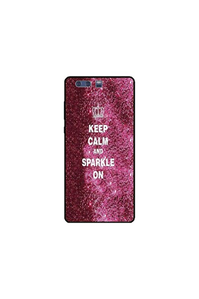 Atlas Husa personalizata tip carcasa Huawei P10 Plus, Keep Calm and Sparkle O...