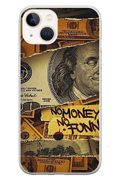 Atlas Husa personalizata tip carcasa Apple iPhone 13 Mini, No Money No Funny,...