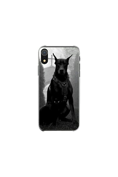 Atlas Персонализиран калъф тип Apple iPhone XR, Доберман, , S1D1M0018