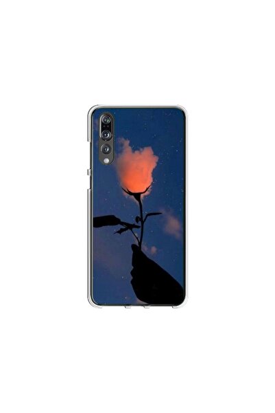Atlas Husa personalizata tip carcasa Huawei P20 Lite, Sky Flower, , S1D1M0159