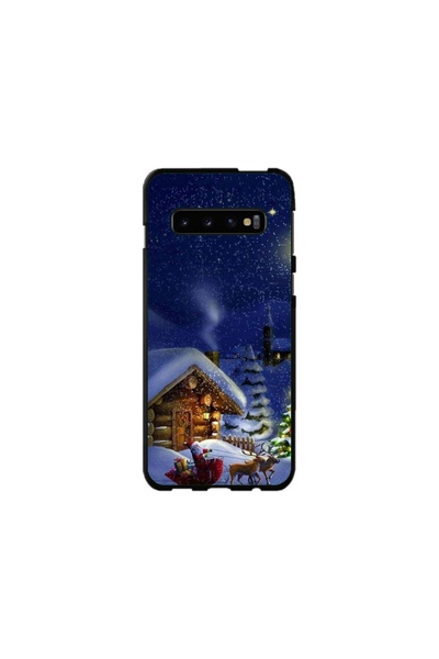 Atlas Εξατομικευμένη θήκη Samsung Galaxy S10 Plus, Christmas Cottage, , S1D1M...