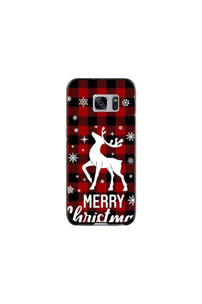 Atlas Εξατομικευμένη θήκη τύπου Samsung Galaxy S7, Merry Christmas Reindeer 2...