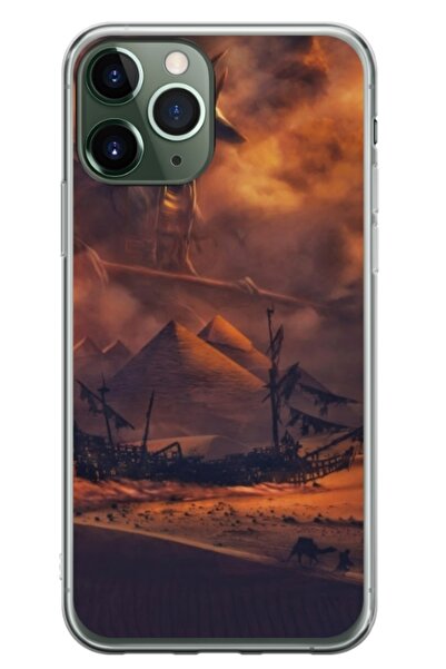 Atlas Husa personalizata tip carcasa Apple iPhone 11 Pro Max, Anubis, , S1D1M...