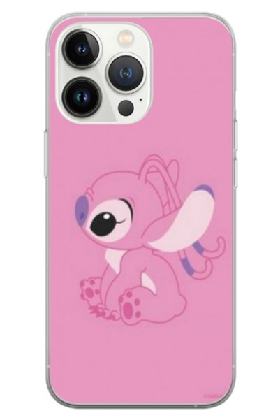 Atlas Husa personalizata tip carcasa Apple iPhone 14 Pro Max, Pink Stitch, , ...