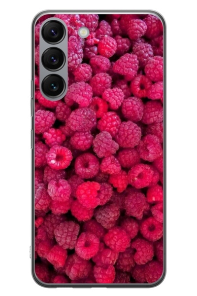 Atlas Персонализиран калъф за Samsung Galaxy S23, цвят малина, S1D1M0234