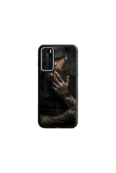 Atlas Εξατομικευμένη θήκη τύπου Huawei P40 Lite, Beard Man, , S1D1M0355