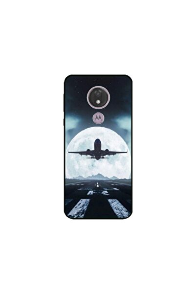 Atlas Husa personalizata tip carcasa Motorola Moto G7, Moon Landing, , S1D1M0077
