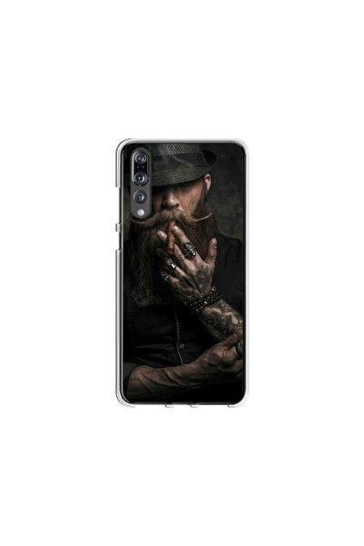 Atlas Husa personalizata tip carcasa Huawei P20 Pro, Beard Man, , S1D1M0355