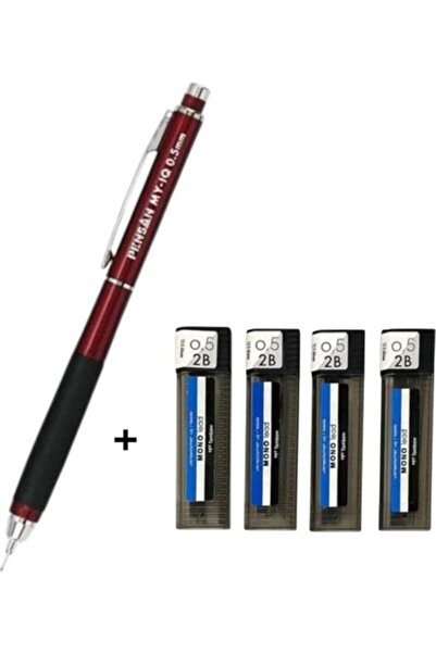 Pensan قلم ماي آي كيو فيرساتيل 0.5 و4 قطع 0.5 2b طرف تومبو