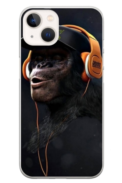 Atlas Персонализиран калъф тип Apple iPhone 13, Маймунка, , S1D1M0319