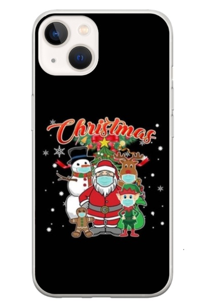 Atlas Husa personalizata tip carcasa Apple iPhone 13 Mini, Christmas, , S1D1M...