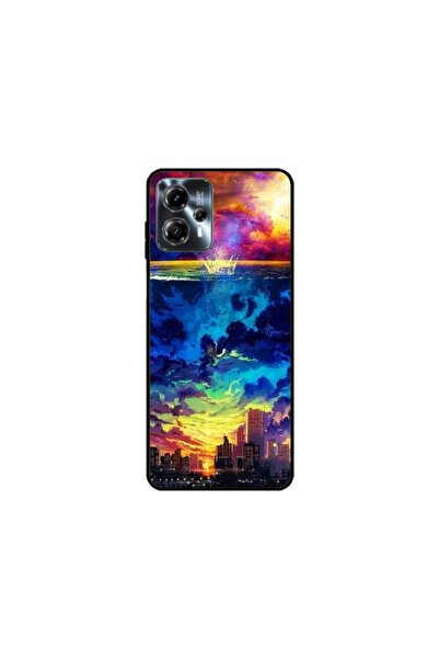 Atlas Husa personalizata tip carcasa Motorola Moto G23, Abstract City, , S1D1...