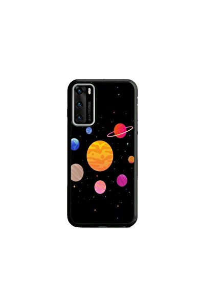 Atlas Εξατομικευμένη θήκη τύπου Huawei P40 Lite, Colorful Galaxy, , S1D1M0283