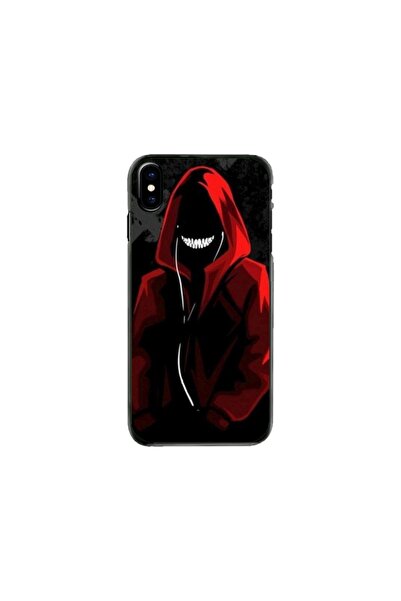 Atlas Husa personalizata tip carcasa Apple iPhone X, Evil Hoodie Man, , S1D1M...