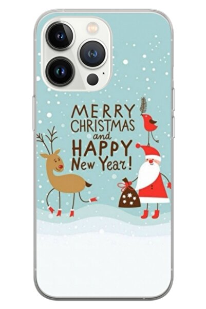 Atlas Husa personalizata tip carcasa Apple iPhone 14 Pro, Happy Christmas and New Year, , S1D1M0047