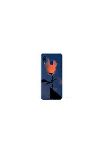 Atlas Husa personalizata tip carcasa Samsung Galaxy A40, Sky Flower, , S1D1M0159