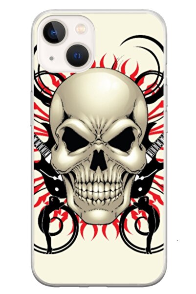 Atlas Husa personalizata tip carcasa Apple iPhone 13 Mini, Skull 1, , S1D1M0284