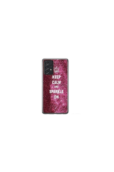 Atlas Εξατομικευμένη θήκη τύπου Samsung Galaxy A13, Keep Calm and Sparkle On,...