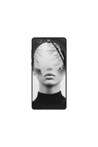 Atlas Husa personalizata tip carcasa Huawei P10 Plus, Abstract Lady, , S1D1M0066