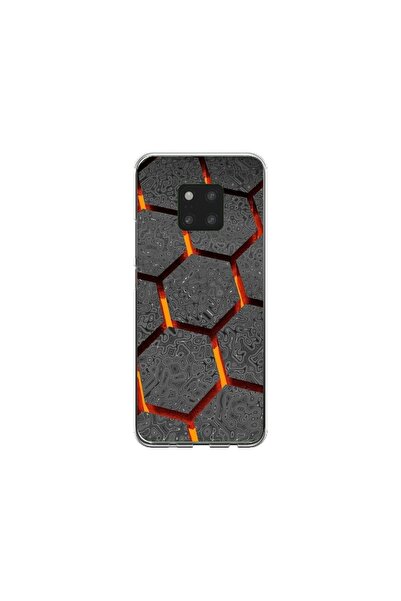 Atlas Husa personalizata tip carcasa Huawei Mate 20, Lava Hex, , S1D1M0265