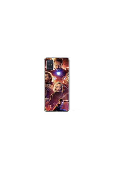 Atlas Husa personalizata tip carcasa Samsung Galaxy A51, Avengers Inifinity W...