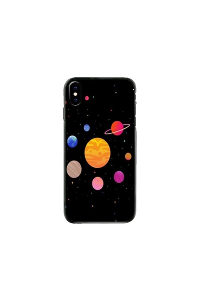 Atlas Εξατομικευμένη θήκη τύπου Apple iPhone XS, Colorful Galaxy, , S1D1M0283