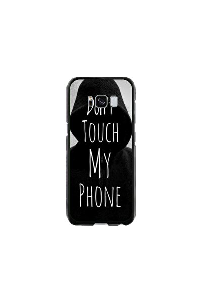 Atlas Εξατομικευμένη θήκη τύπου Samsung Galaxy S8, Μην αγγίζεις το τηλέφωνό μ...