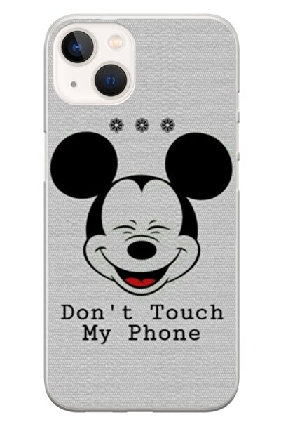 Atlas Husa personalizata tip carcasa Apple iPhone 13, Dont Touch my Phone 3, ...