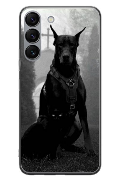 Atlas Husa personalizata tip carcasa Samsung Galaxy S23, Doberman, , S1D1M0018