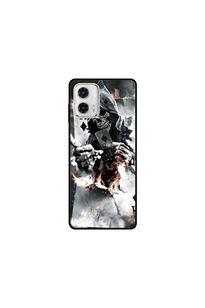 Atlas Husa personalizata tip carcasa Motorola Moto E22i, Skeleton Cards, , S1...