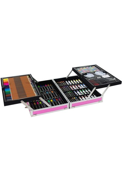 WePro Store Set de pictură și desen Art4Arrist, 145 piese, cutie de aluminiu,...