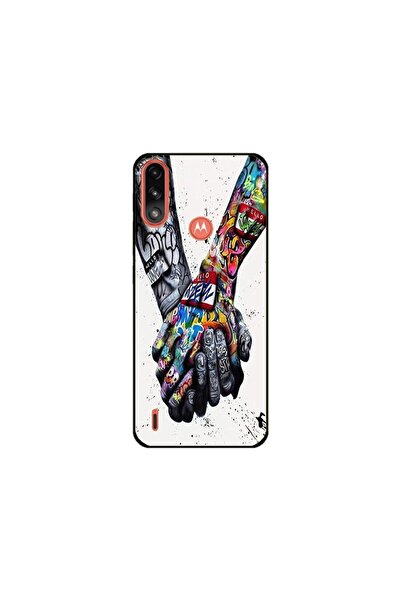 Atlas Husa personalizata tip carcasa Motorola Moto E7 Power, Abstract Holding...