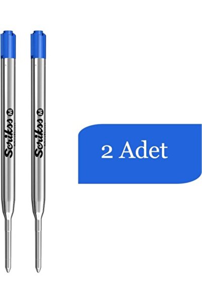 Scrikss Jel Refil Standart Mavi Blister İkili