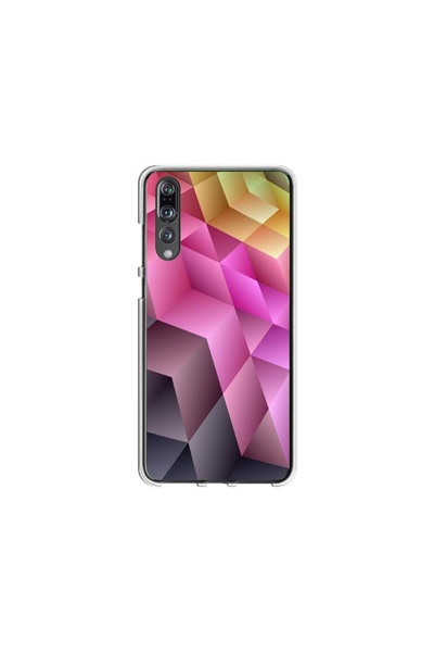 Atlas Εξατομικευμένη θήκη τύπου Huawei P20 Pro, Πολύχρωμη 1, , S1D1M0273