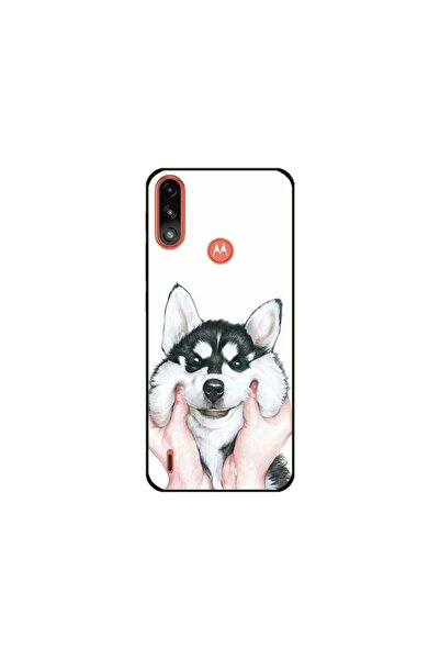 Atlas Προσαρμοσμένος τύπος θήκης Motorola Moto E7 Power, Fluffy Dog, , S1D1M0033