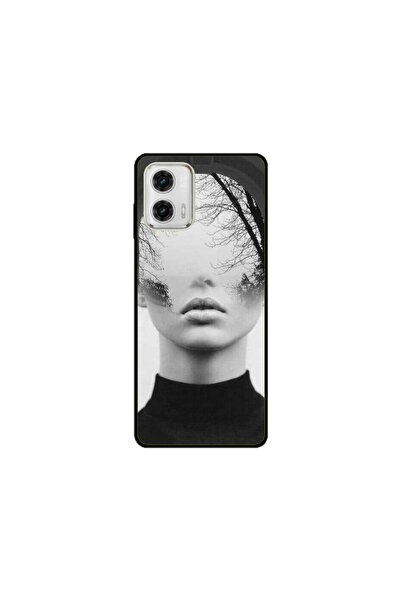 Atlas Husa personalizata tip carcasa Motorola Moto G73, Abstract Lady, , S1D1...