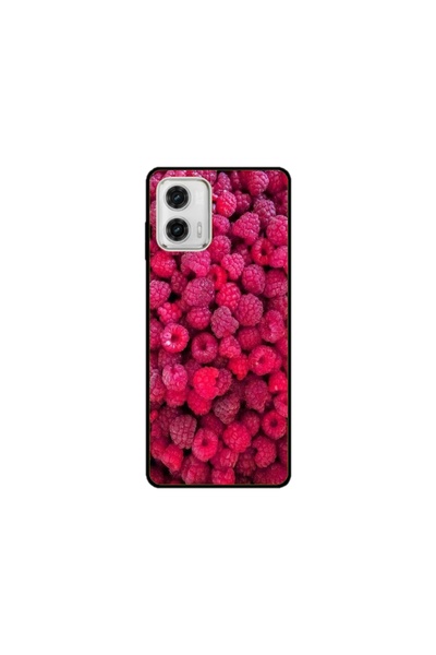 Atlas Персонализиран калъф за Motorola Moto G73, Raspberry, S1D1M0234