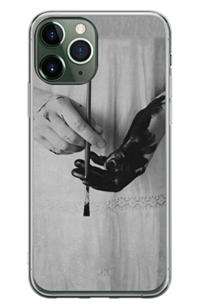 Atlas Husa personalizata tip carcasa Apple iPhone 11 Pro, Black Paint, , S1D1...