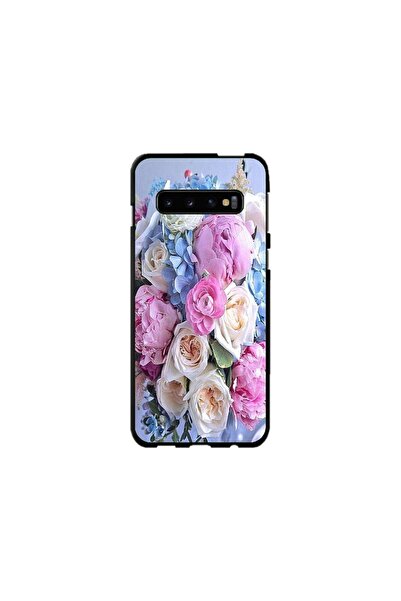 Atlas Εξατομικευμένη θήκη τύπου Samsung Galaxy S10 Plus, Λουλούδια 1, , S1D1M...