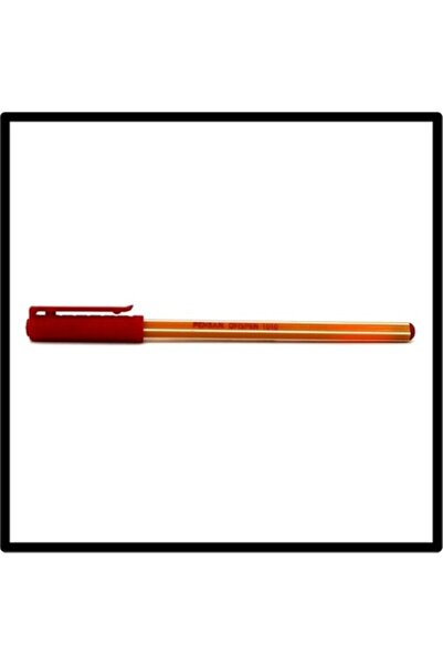 Pensan Ofispen Red Ballpoint Pen - 15 Pieces