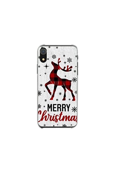 Atlas Husa personalizata tip carcasa Apple iPhone XR, Merry Christmas Reindee...