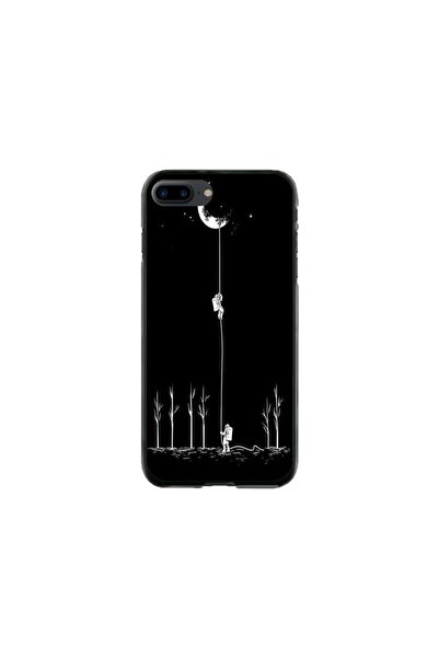 Atlas Husa personalizata tip carcasa Apple iPhone 8 Plus, Climbing to the Moo...