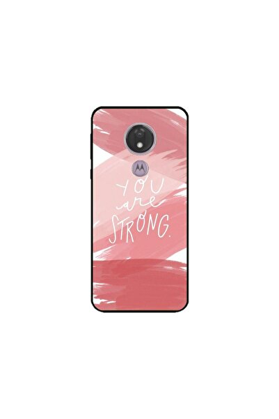 Atlas Εξατομικευμένη θήκη τύπου Motorola Moto G7 Power, Είσαι δυνατός, , S1D1...