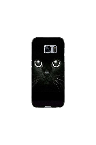 Atlas Εξατομικευμένη θήκη τύπου Samsung Galaxy S7 Edge, Black Cat 1, , S1D1M0015