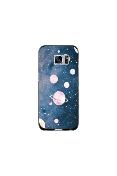 Atlas Husa personalizata tip carcasa Samsung Galaxy S7, Solar System, , S1D1M...