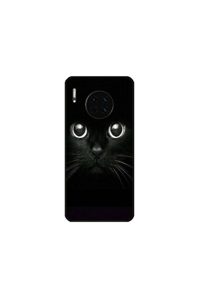 Atlas Προσαρμοσμένη θήκη τύπου Huawei Mate 30 Pro, Black Cat 1, , S1D1M0015