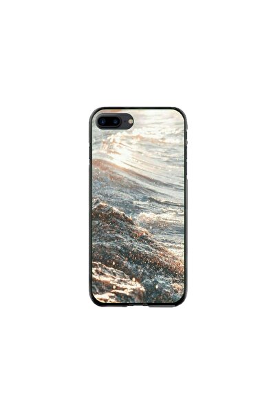 Atlas Husa personalizata tip carcasa Apple iPhone 8 Plus, Ocean Water 1 , , S...